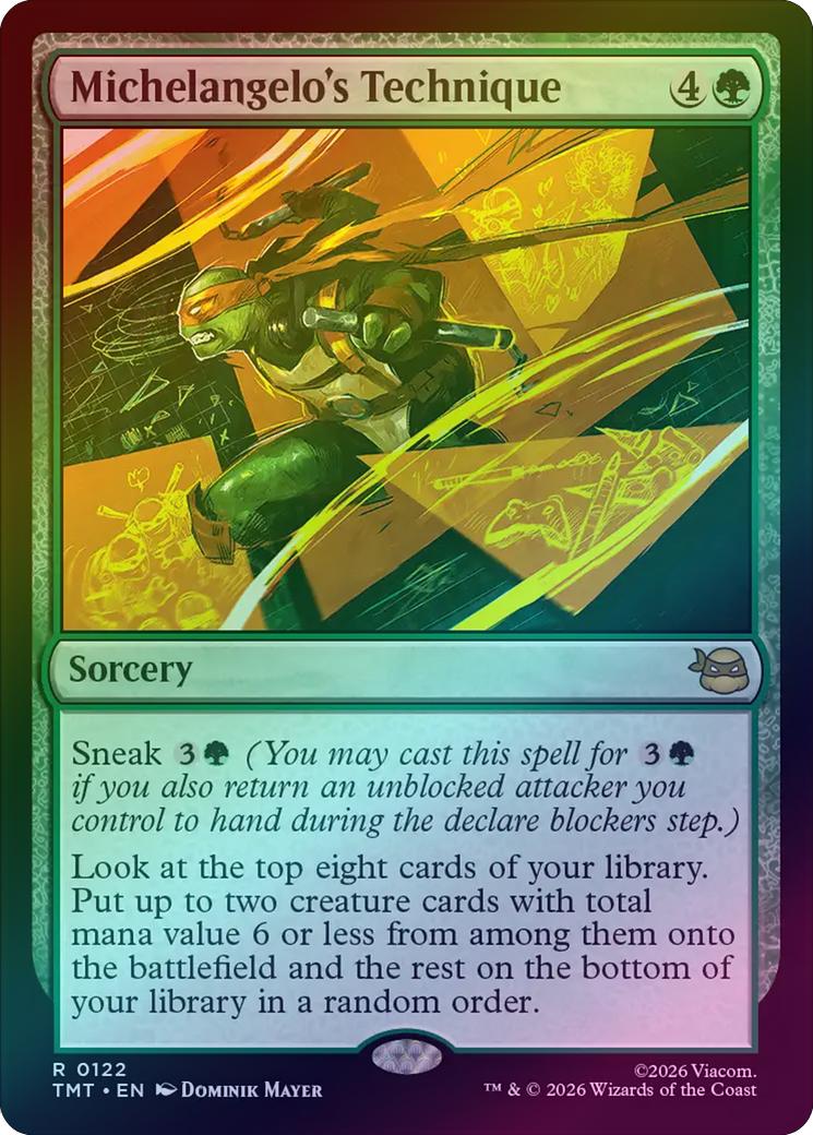 Michelangelo's Technique (Foil) (TMT)