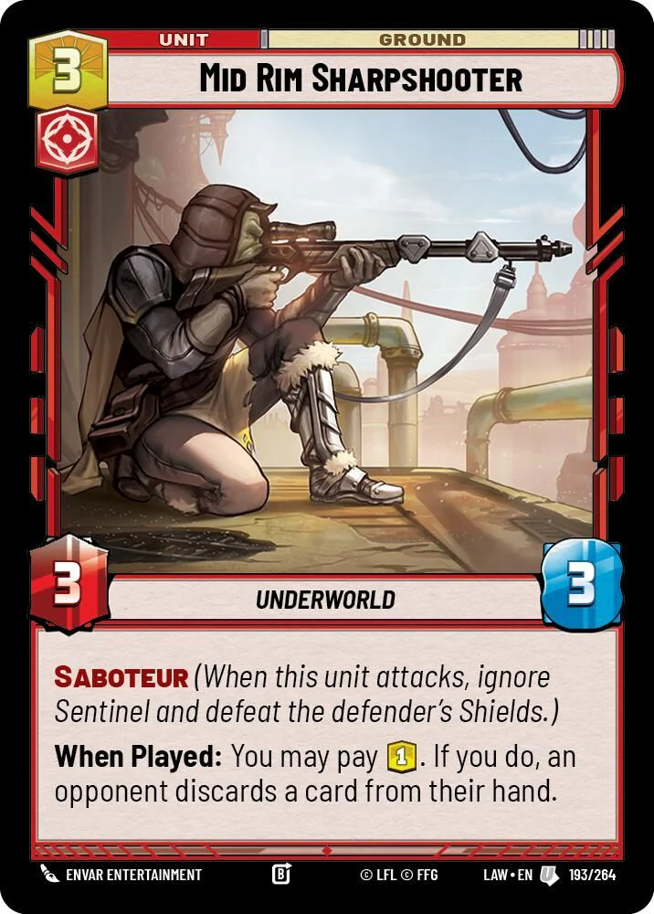 Mid Rim Sharpshooter - 193/264 - Uncommon