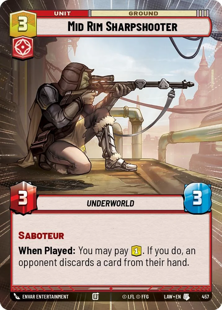 Mid Rim Sharpshooter (Hyperspace) - 457 - Uncommon
