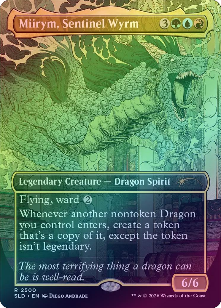 Miirym, Sentinel Wyrm - D&D: Whispers In Candlekeep (Foil) (SLD)