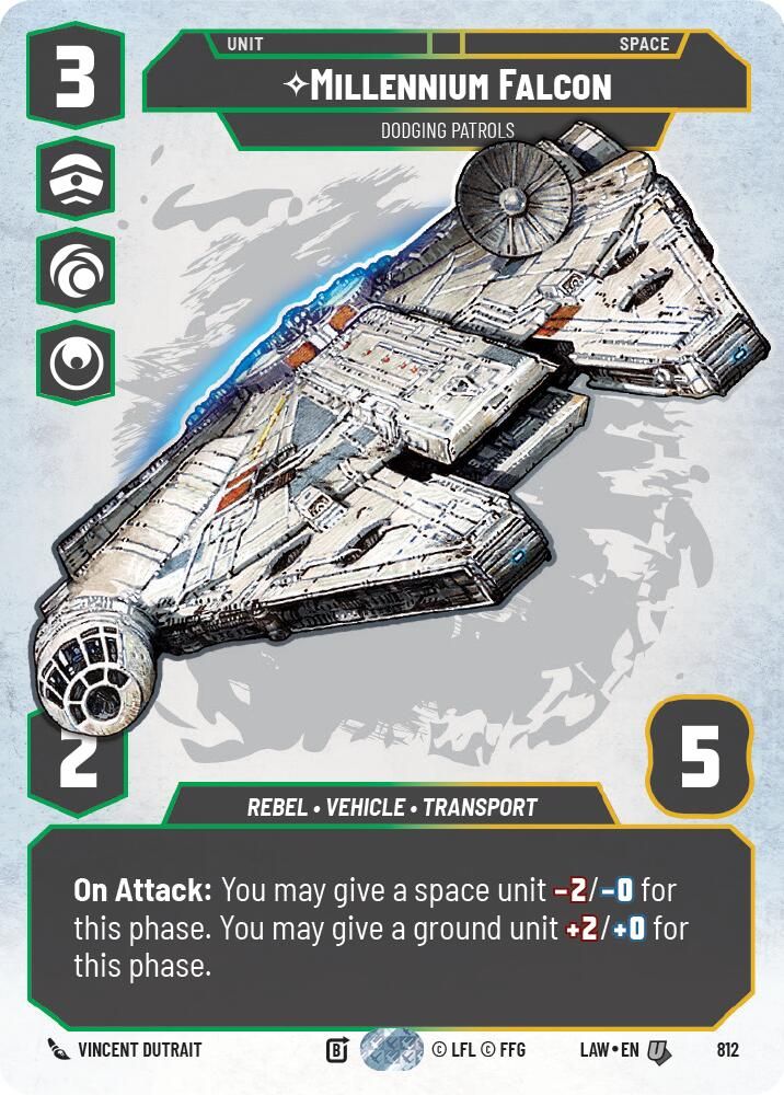 Millennium Falcon - Dodging Patrols (Prestige) - 812 - Uncommon