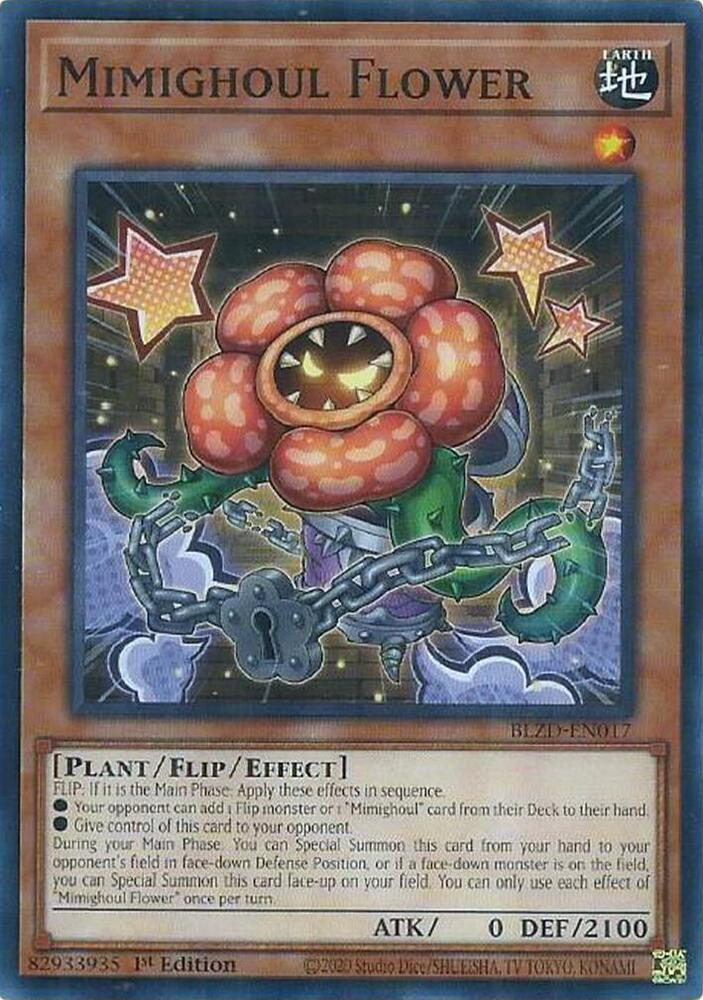 Mimighoul Flower - BLZD-EN017 - Common - 1st Edition