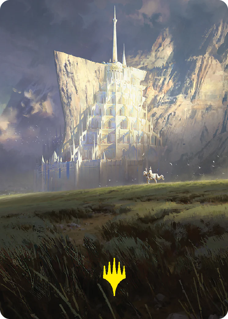 Minas Tirith - Art Series (Gold-Stamped Signature) (ALTR)