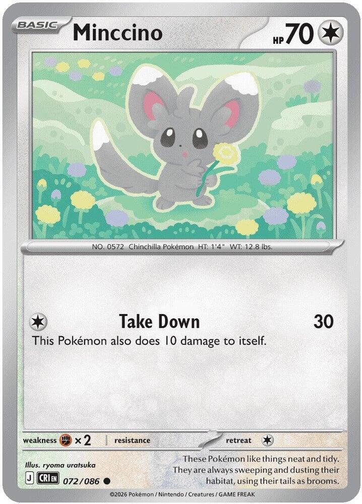 Minccino - 072/086 - Common