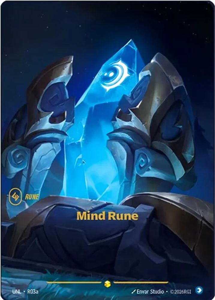 Mind Rune (Alternate Art) - R03a - Showcase