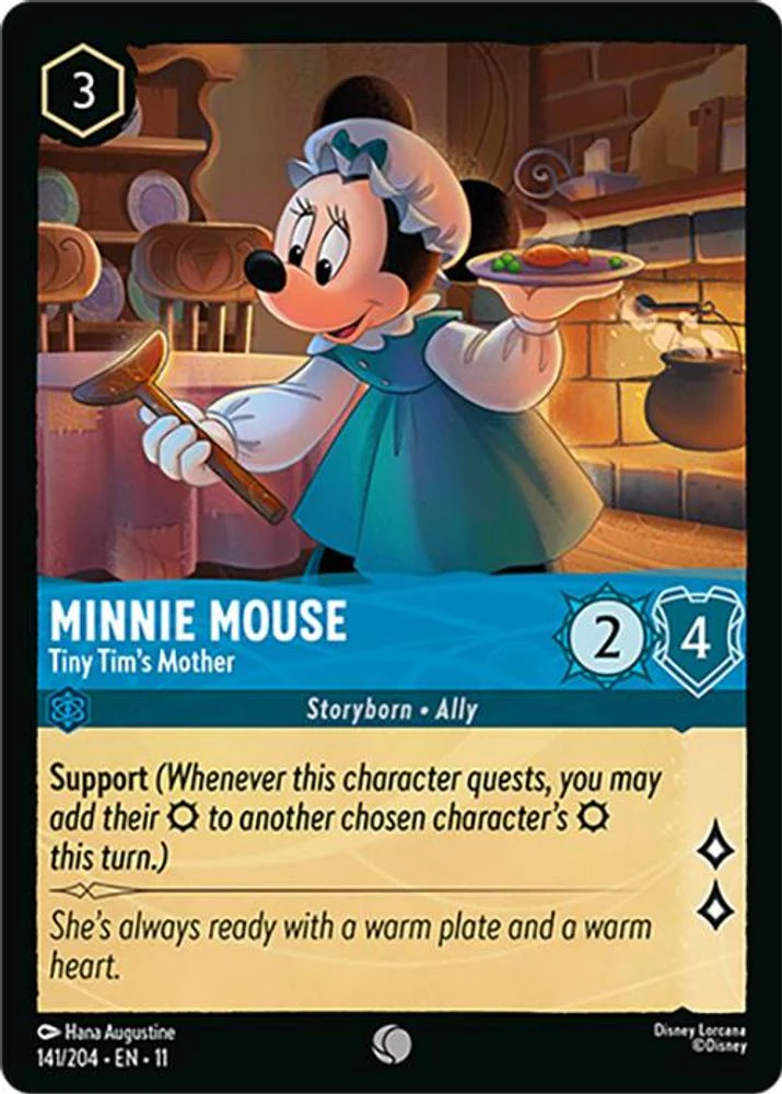 Minnie Mouse (Tiny Tim's Mother) - 141/204 - Common