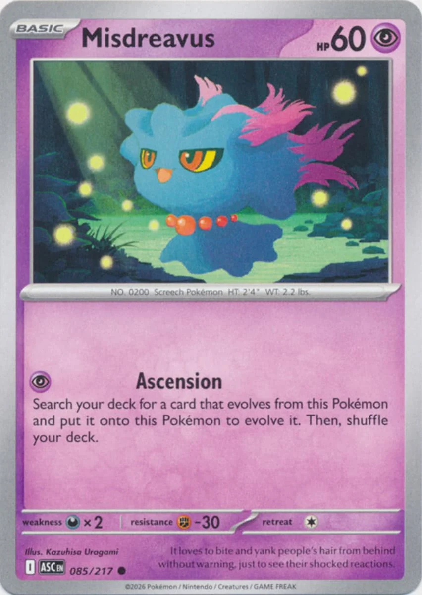 Misdreavus - 085/217 - Common