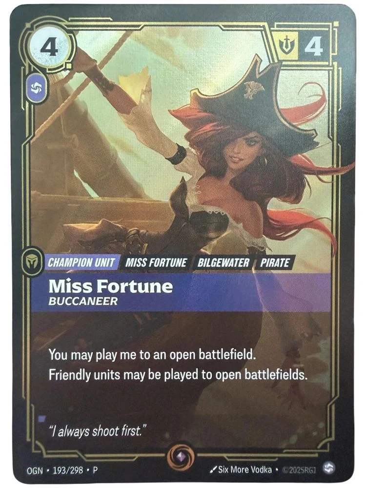 Miss Fortune - Buccaneer - 193/298 - Promo
