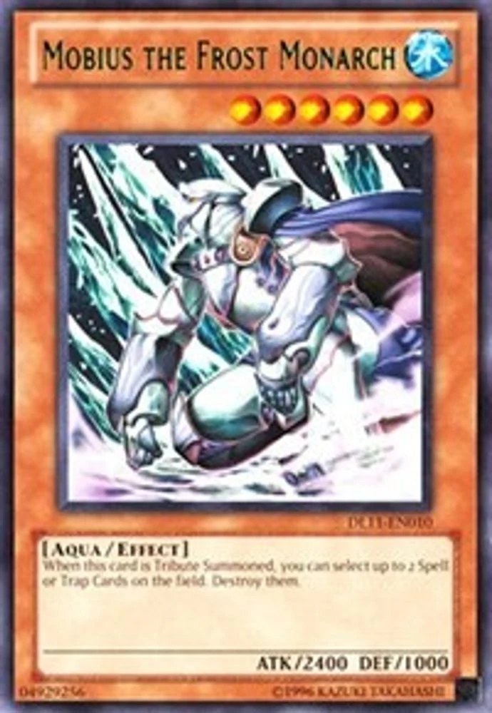 Mobius the Frost Monarch (Green) - DL11-EN010 - Rare