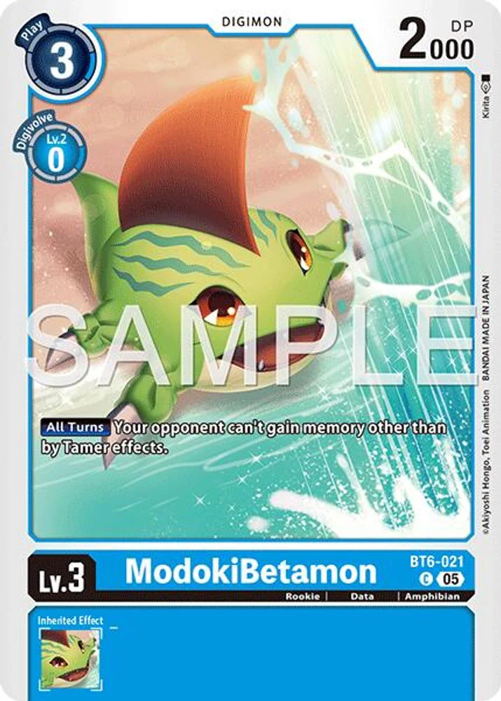 ModokiBetamon (Block 5 Reprint) - BT6-021 - Common