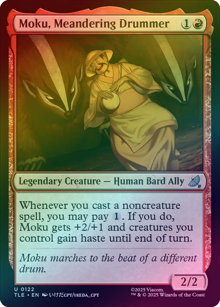 Moku, Meandering Drummer (Foil) (TLE)