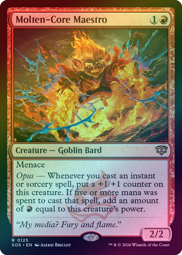 Molten-Core Maestro (Foil) (SOS)