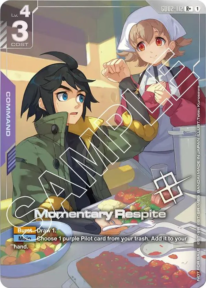 Momentary Respite (Store Tournament Winner Pack 02) - GD02-112 - Rare+