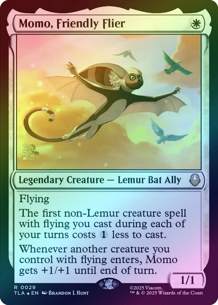Momo, Friendly Flier - Prerelease Promo (Foil) (PTLA)