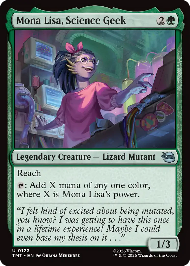 Mona Lisa, Science Geek (TMT)