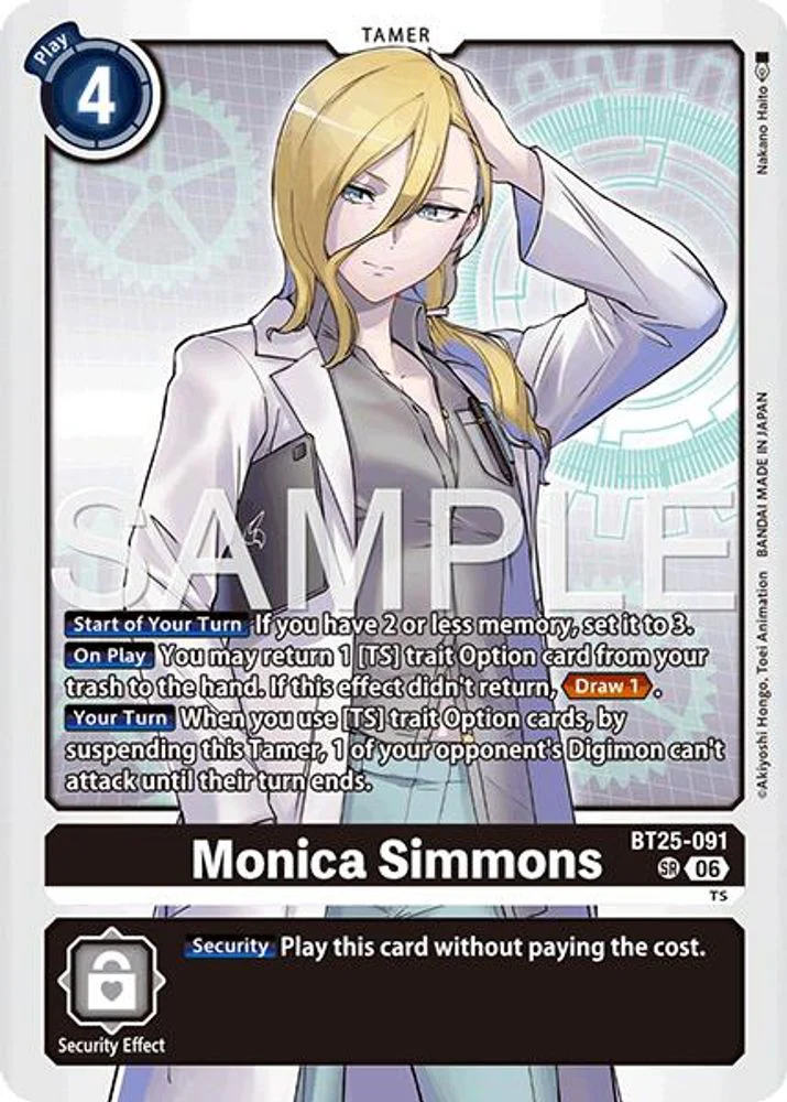 Monica Simmons - BT25-091 - Super Rare