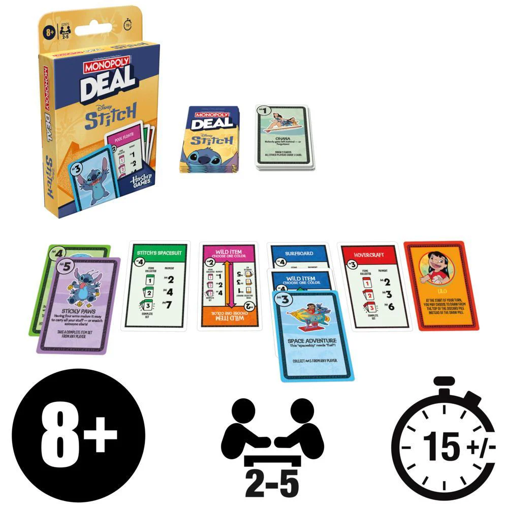 Monopoly Deal: Disney's Stitch - Image 2