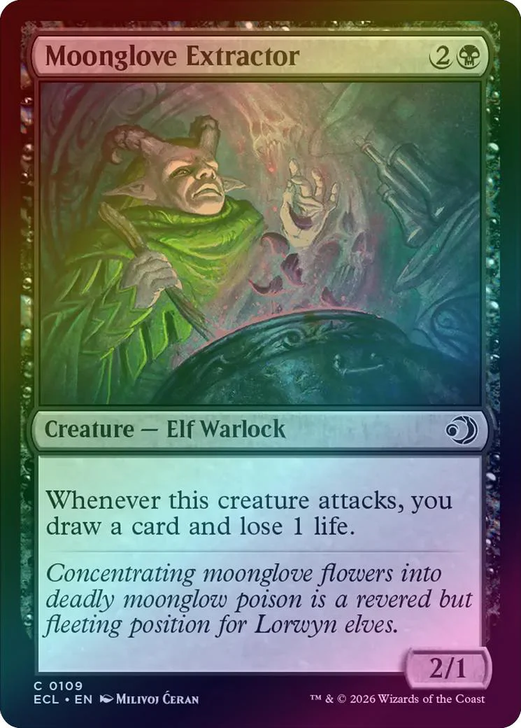Moonglove Extractor (Foil) (ECL)
