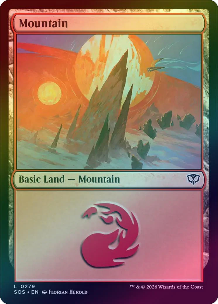 Mountain (279) (Foil) (SOS)
