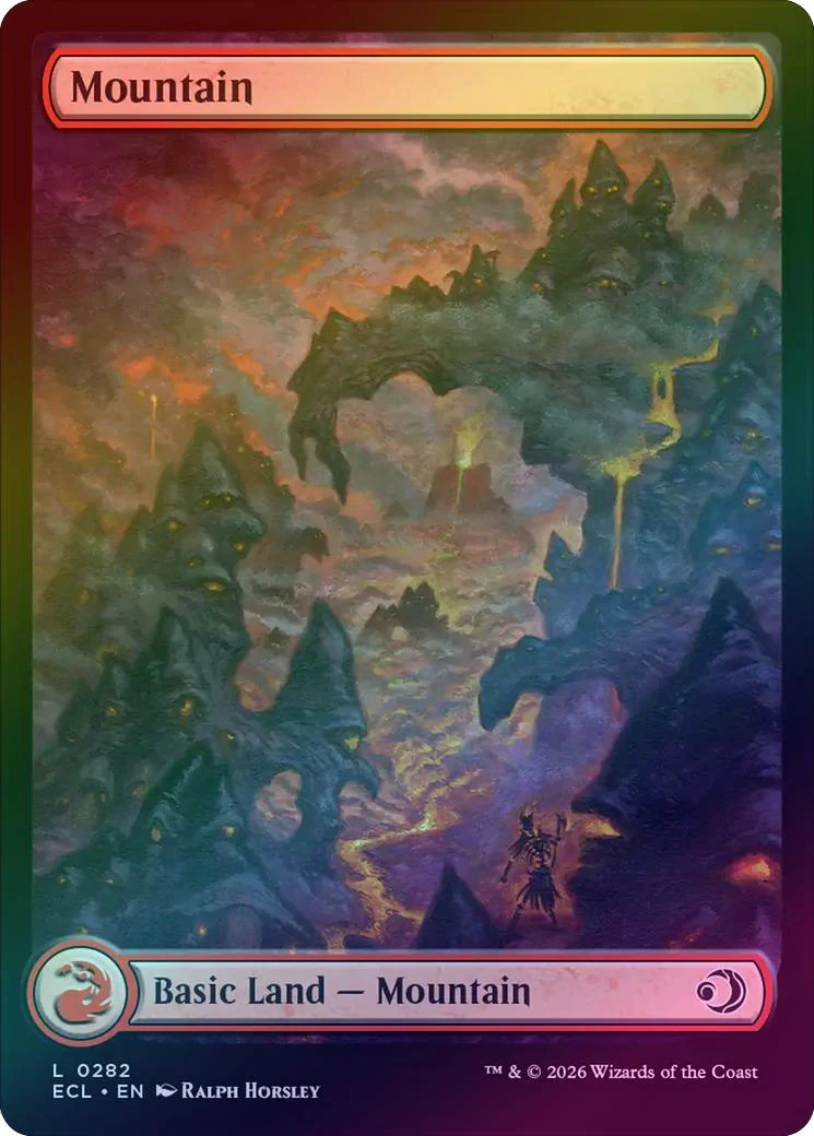 Mountain (282) (Foil) (ECL)