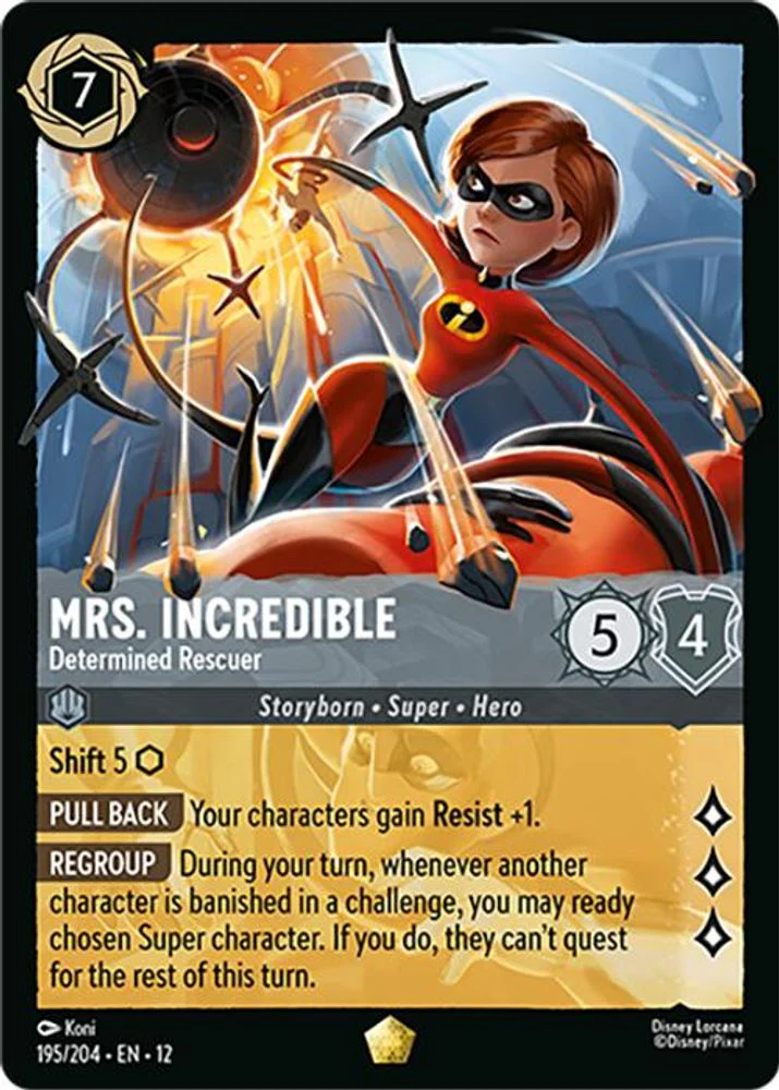 Mrs. Incredible (Determined Rescuer) - 195/204 - Legendary