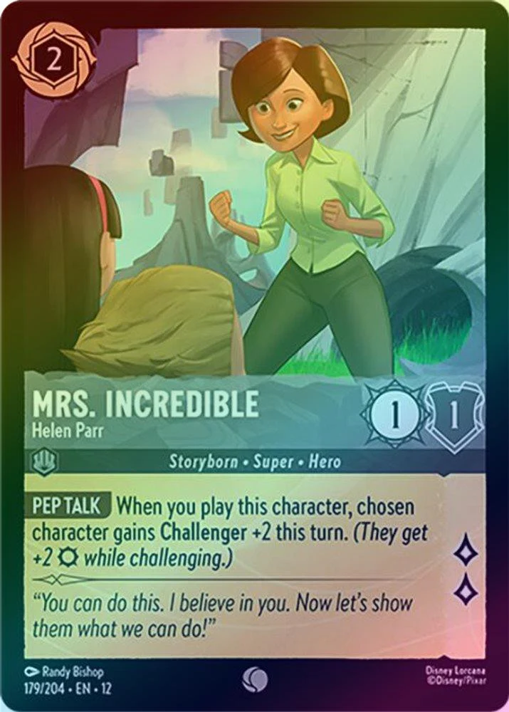 Mrs. Incredible (Helen Parr) - 179/204 - Common (Foil)