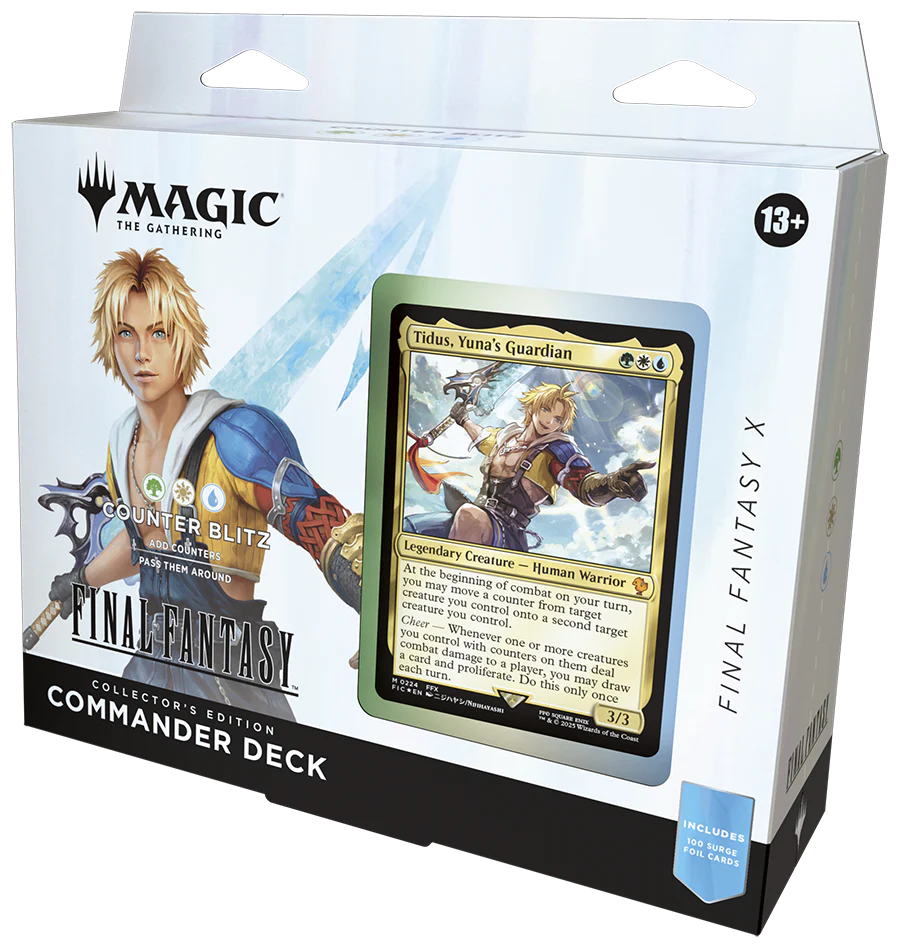 MTG - Universes Beyond: Final Fantasy - Commander Deck - Counter Blitz - Collector's Edition