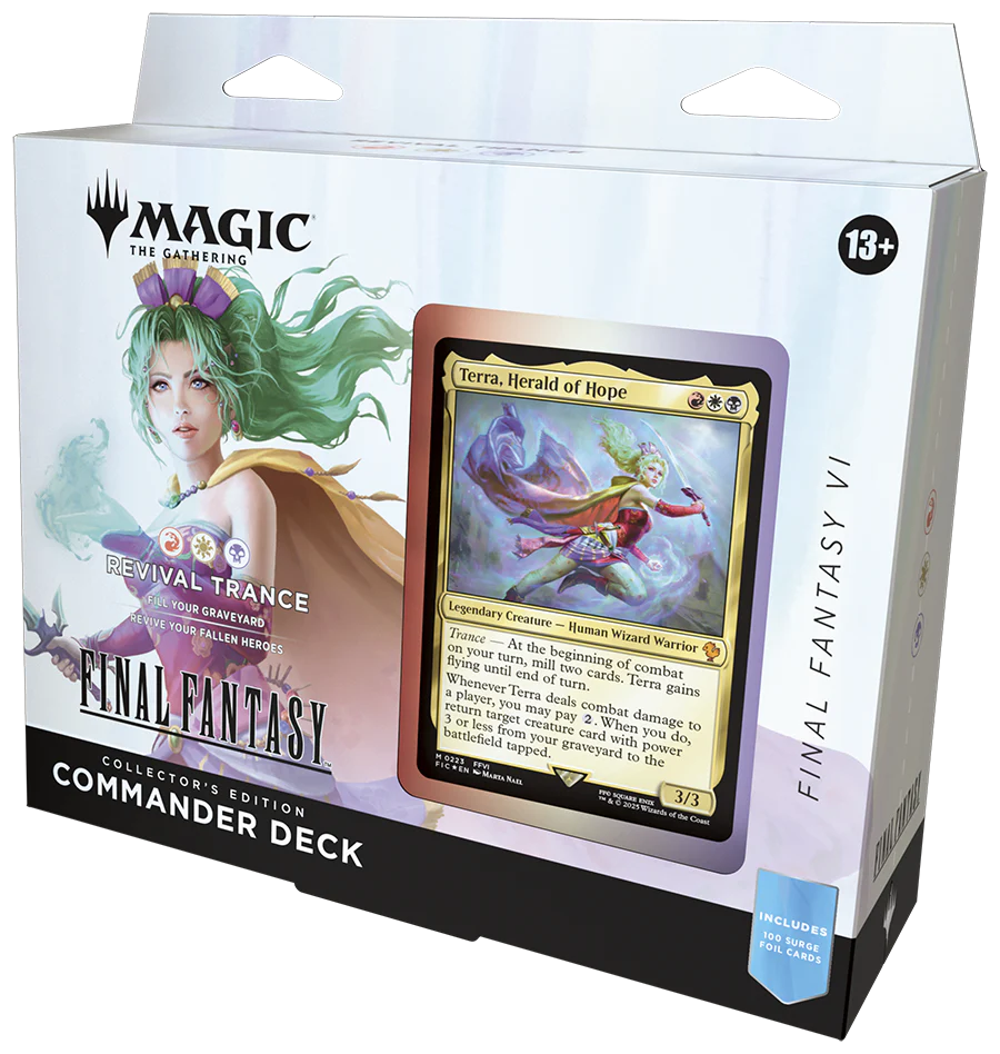 MTG - Universes Beyond: Final Fantasy - Commander Deck - Revival Trance - Collector's Edition