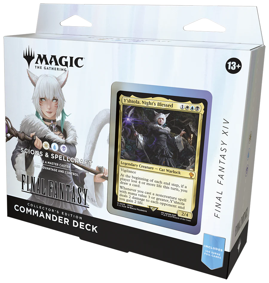 MTG - Universes Beyond: Final Fantasy - Commander Deck - Scions & Spellcraft - Collector's Edition