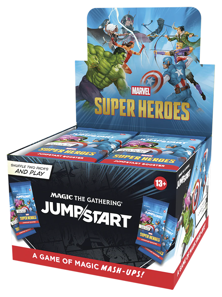 MTG - Universes Beyond: Marvel Super Heroes - Jumpstart Booster Box (Pre-Order)