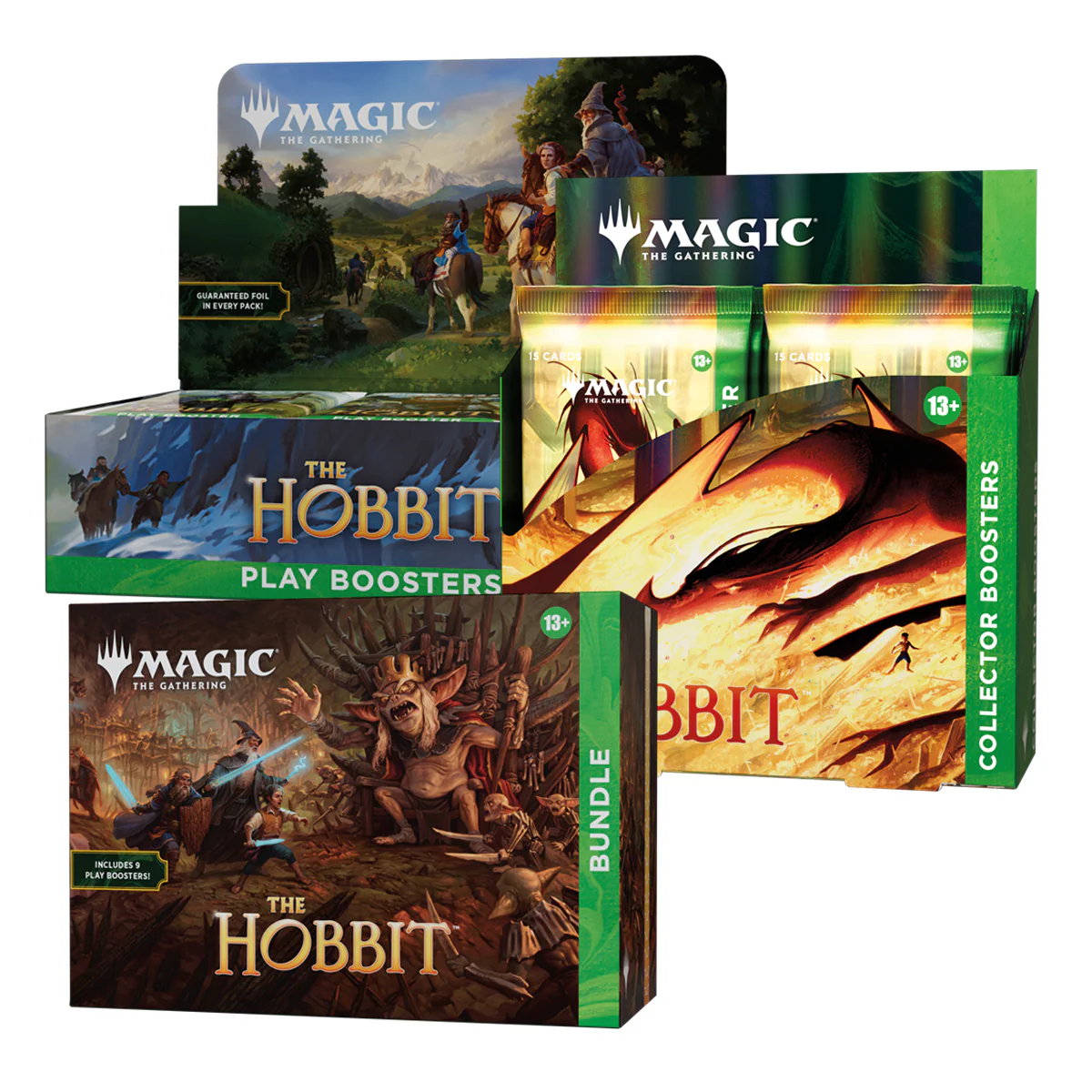 MTG - Universes Beyond: The Hobbit - Combo #3 - Play, Collector Booster & Bundle (Pre-Order)