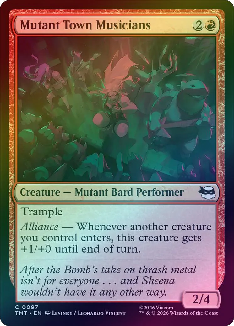 Mutant Town Musicians (Foil) (TMT)