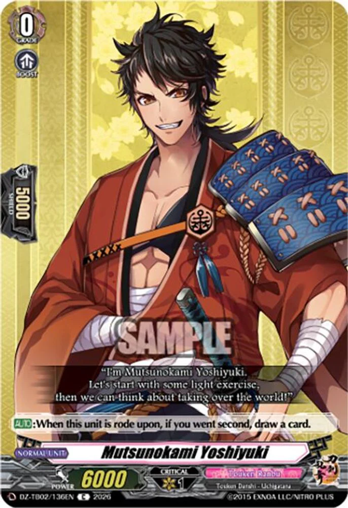 Mutsunokami Yoshiyuki - DZ-TB02/136EN - Common