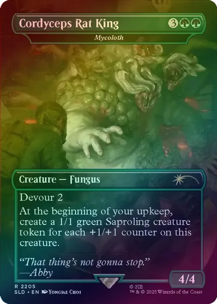 Cordyceps Rat King // Mycoloth - The Last Of Us Part II (Rainbow Foil) (SLD)