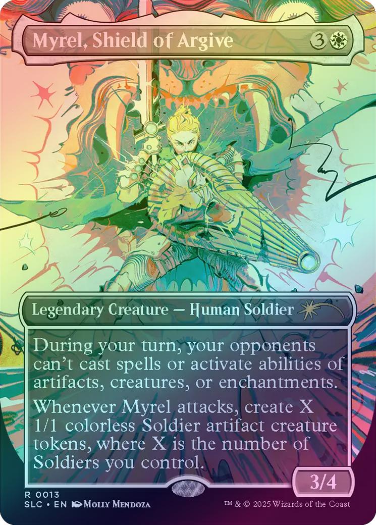 Myrel, Shield of Argive - Encyclopedia of Magic (Foil) (SLC)