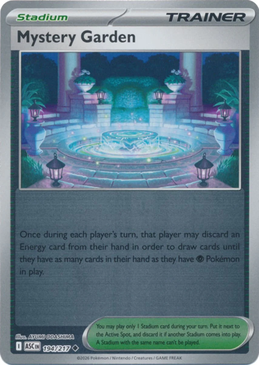 Mystery Garden - 194/217 - Uncommon - Reverse Holo
