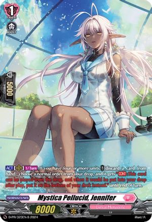 Mystica Pellucid, Jennifer (Foil) - D-PR/323EN-S - Promo