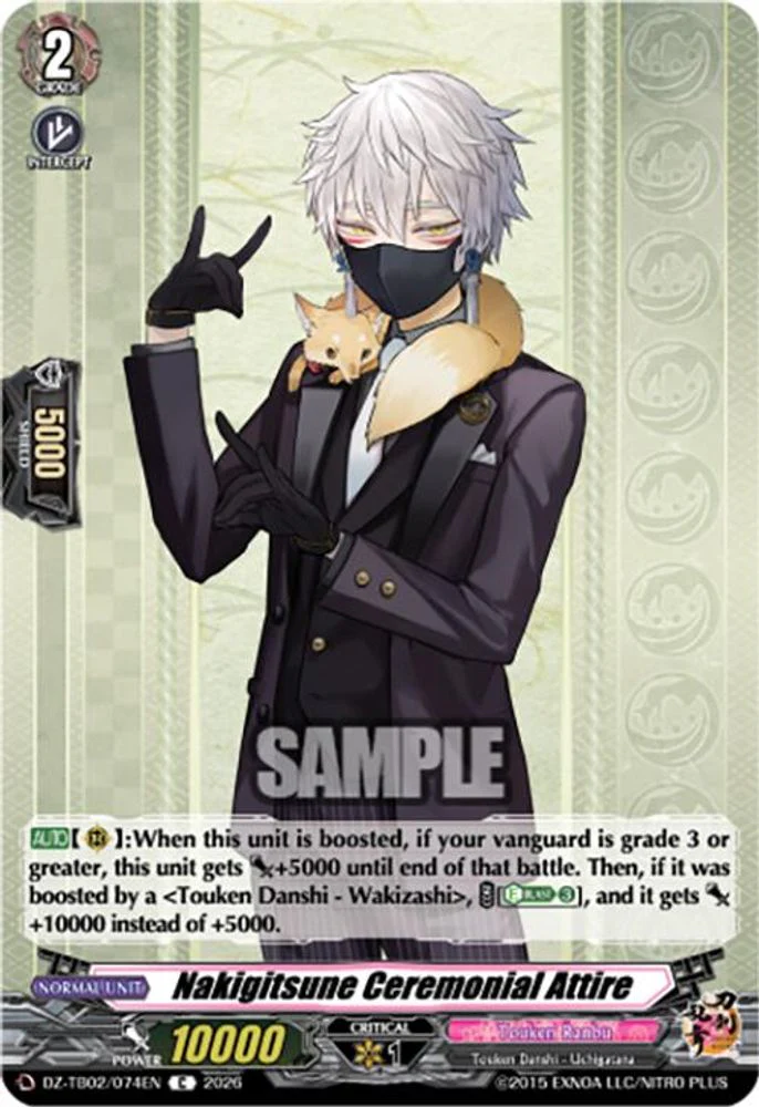 Nakigitsune Ceremonial Attire - DZ-TB02/074EN - Common