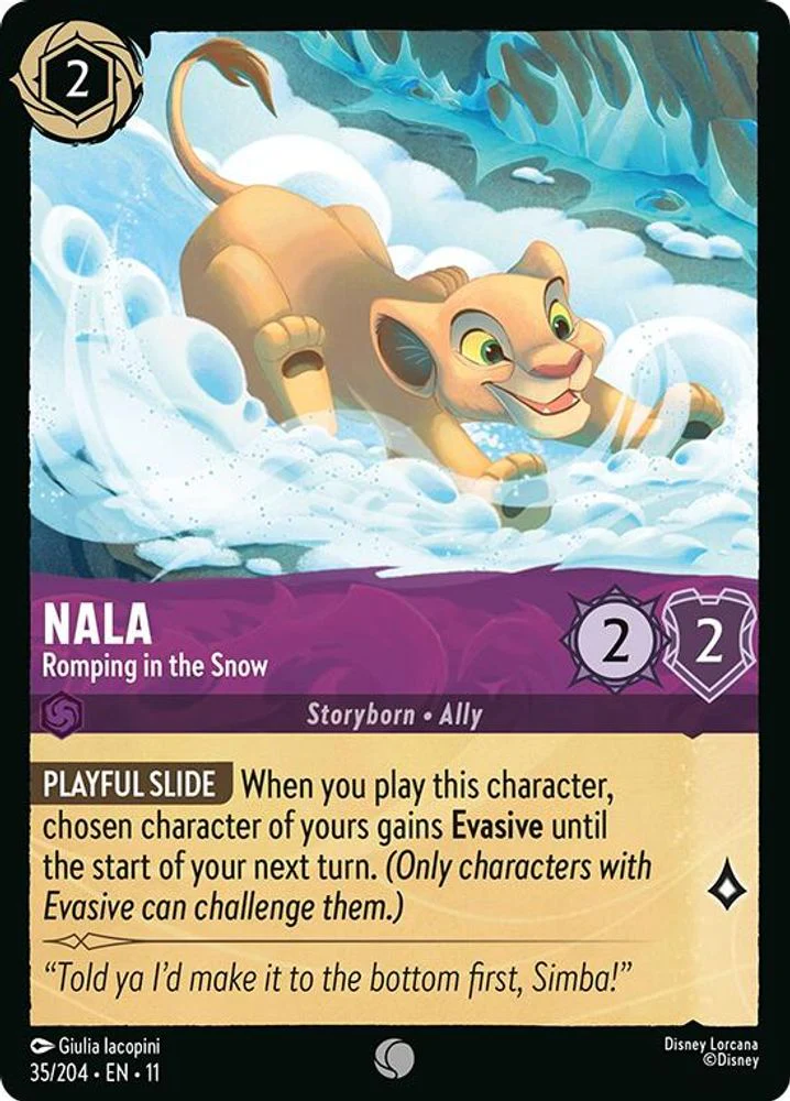 Nala (Romping in the Snow) - 35/204 - Common