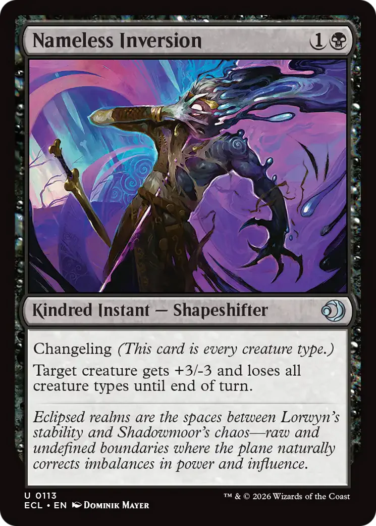 Nameless Inversion (ECL)