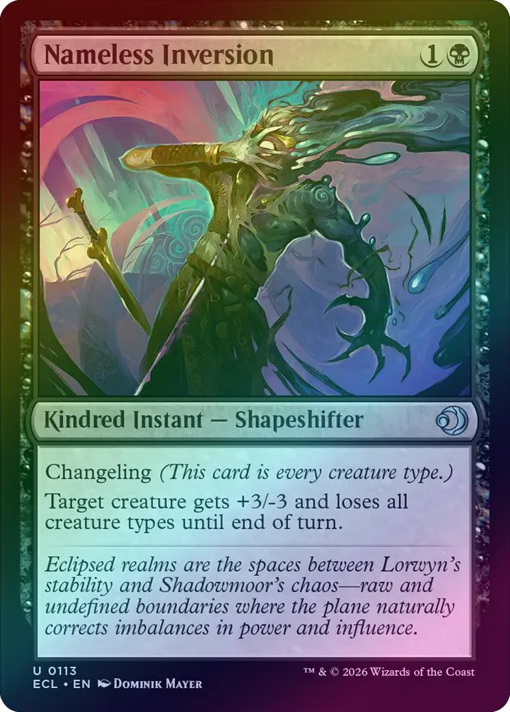 Nameless Inversion (Foil) (ECL)