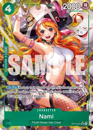 Nami (Alternate Art) - OP14-031 - Super Rare