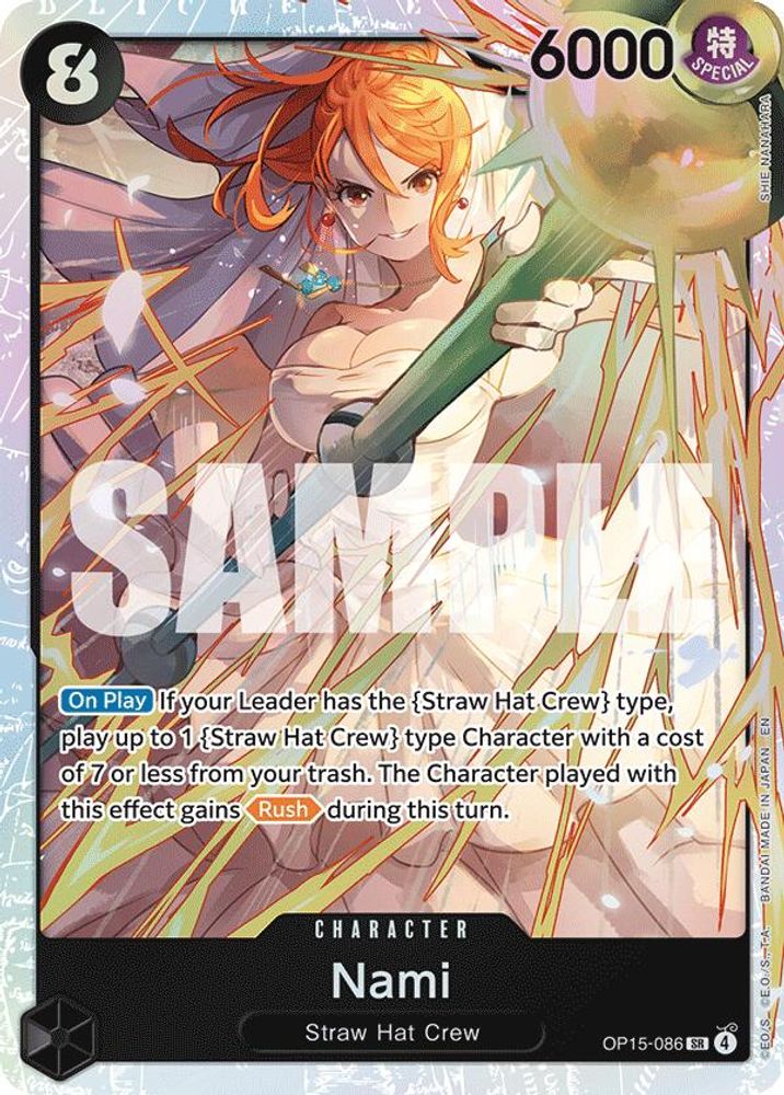 Nami (OP15-086) - OP15-086 - Super Rare