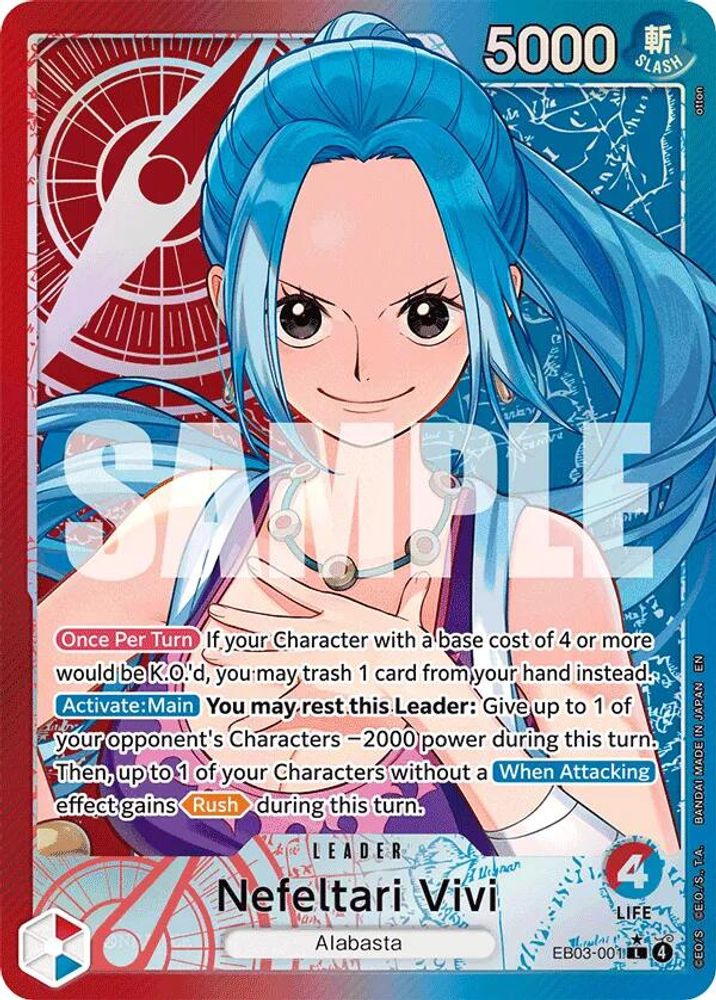 Nefeltari Vivi (001) (Alternate Art) - EB03-001 - Leader