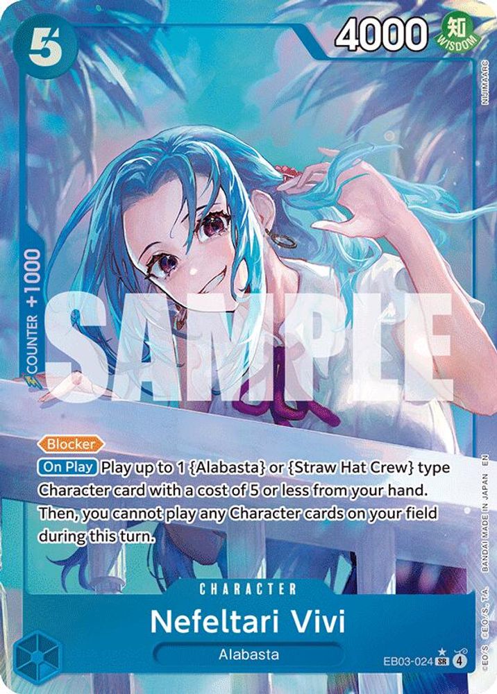 Nefeltari Vivi (024) (Alternate Art) - EB03-024 - Super Rare