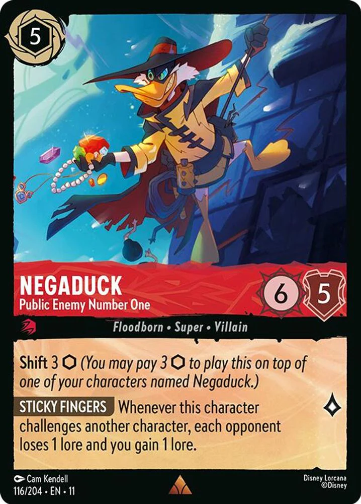 Negaduck (Public Enemy Number One) - 116/204 - Rare