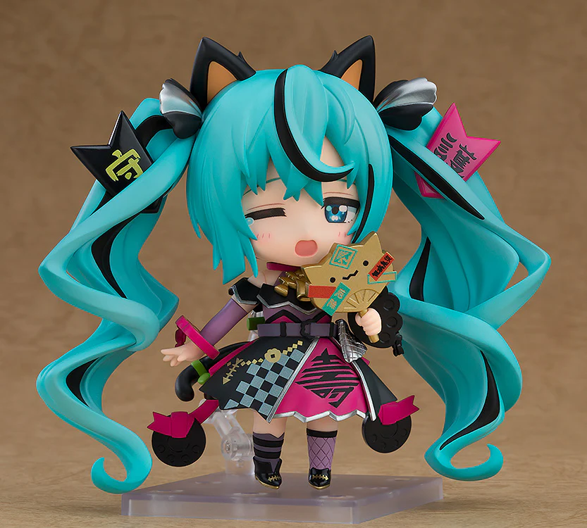 Nendoroid - Vocaloid - Hatsune Miku: Black Maneki Miku Ver. [2759] - Image 3