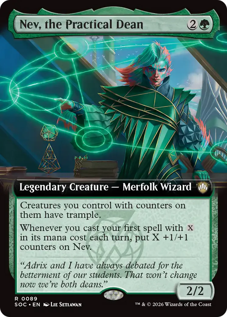 Nev, the Practical Dean - Extended Art (SOC)