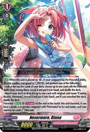 Nevermore, Rinna - D-PR/910EN - Promo