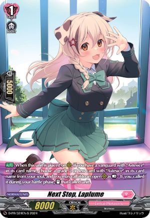 Next Step, Laplume (Foil) - D-PR/324EN-S - Promo